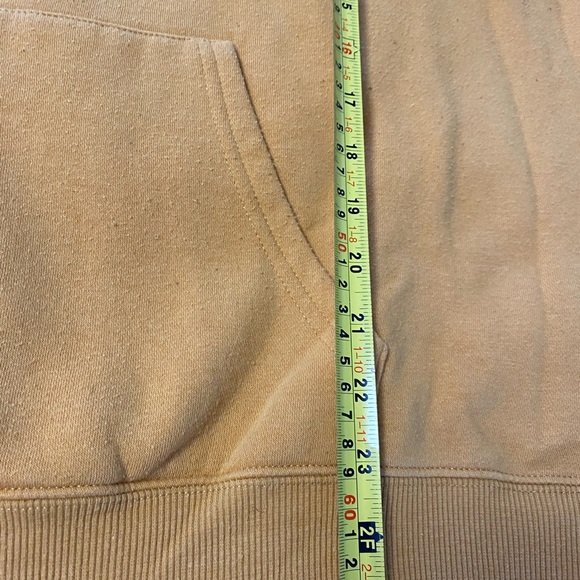 Bluenotes Yellow Hoodie Size L with Red Rose - Picture 4 of 4